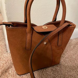 LC Lauren Conrad Tulip Crossbody Bag - Brown - Never Used